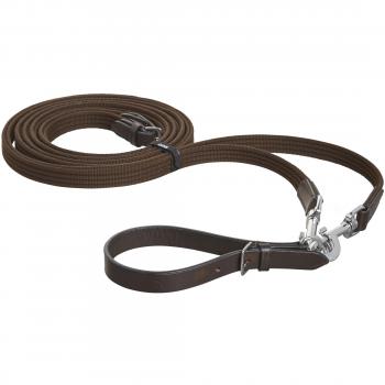 RTS Webb Riendas Alemanas, Unisex, Marrón, Pony