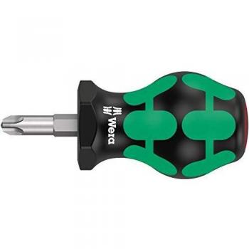 Wera 350 Stubby Phillips Screwdriver PH3 25mm