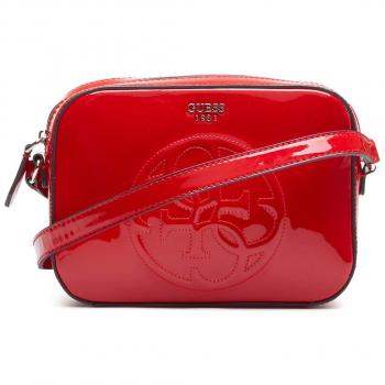 Guess, KAMRYN CROSS RED HWPH66 91120, bandolera roja para mujer