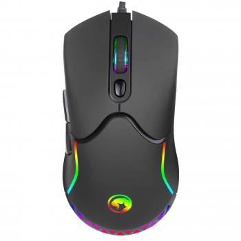 Ratón Gaming Marvo Scorpion M359 USB RGB LED Óptico 3200 DPI Negro Programable