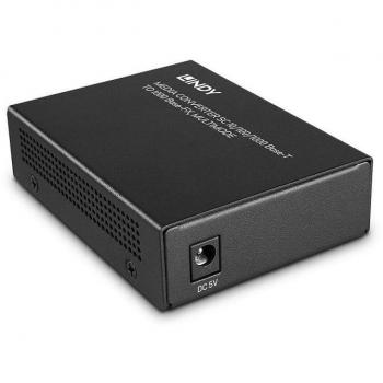 Lindy - 25119 convertidor de medio 850 nm Multimodo Negro