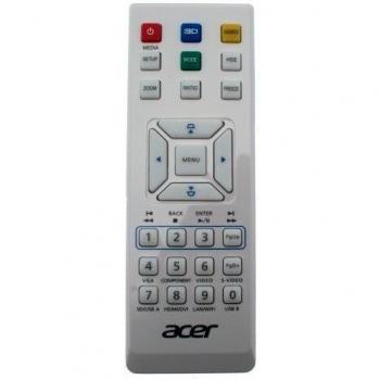Acer MC.JK211.007 IR inalámbrico Pulsadores Color blanco - Mando a distancia