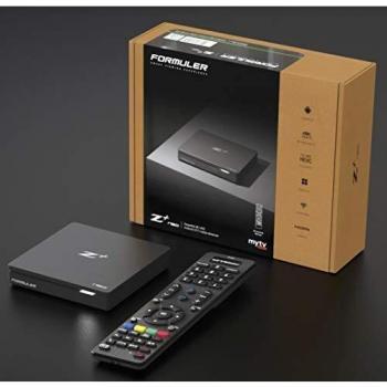 Formuler Z+ Neo 4K UHD Android OS Media Player H.265 HEVC, Stalker, 4 GB Flash, 1 GB DDR3, MYTV 2, Quad-Core 2,4 GHz WLAN, negro