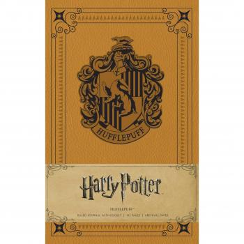 Harry Potter: Hufflepuff Hardcover Ruled Journal