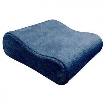 Almohada de Viaje Ergonómica Viscoelástica Pikolin Home 25x30 Cm - Apoyo Cervical - Firmeza Baja - Azul