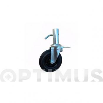 Tornillo DIN 603 4.6 zincado + tuerca 5 x 50