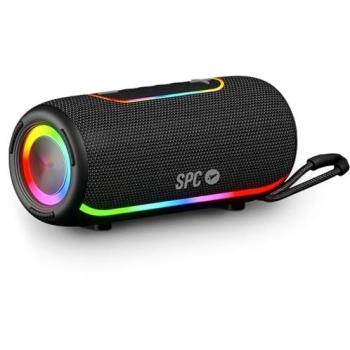 Altavoz Bluetooth Portátil SPC Orbital Storm 60W con Luz LED 360° y Batería de 20h IPX6 Resistente al Agua