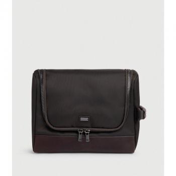 Neceser Utility marrón oscuro de Hackett London para hombre