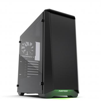 Phanteks Midi-Tower PC-Caja P400S Negro 2 vorinstallierte Ventilador, para AIO Wasserkühlung gee
