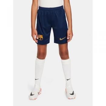 FC Barcelona 2024/25 Kids Stadium Home Replica Nike Dri-FIT Football Shorts - Blue