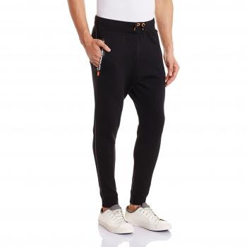 Superdry gimnasio Tech Slim Jogger, negro
