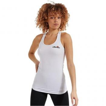 Ellesse Curasci Women's Tennis Tank Top - White, Black