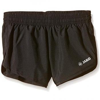 JAKO Short Sprinter Short Speed - Pantalones cortos de running para niño, color negro, talla 12 años