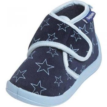 Playshoes Zapatillas Pastello, Pantuflas Unisex niños, Azul, 20/21 EU