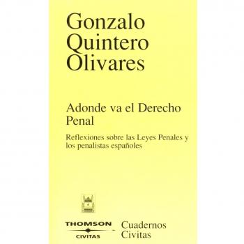 Adonde va el Derecho Penal - Reflexiones sobre las leyes penales y los penalistas españoles