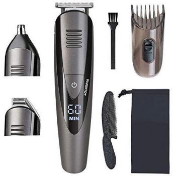 SOLIMPIA Cortapelos Electrónico Hombres Recortadora Maquina Profesional Cortar Pelo Recortador de barba y pelo, óptima precisión,
