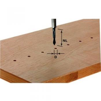 Broca para agujeros pasantes HW S8 D5/30 de Festool - 491064