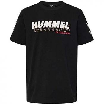 Hummel hmlSamuel Unisex Children's Short Sleeve T-Shirt Black