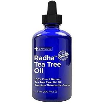 Aceite Esencial de Árbol del Té - Grande 4 oz - 100% Puro y Natural de Melaleuca Grado Terapéutico - Calidad Premium de Australia