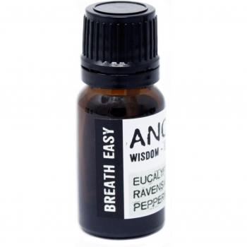 Mezcla Aceites Esenciales para Difusor Respirar - Eucalipto, Ravensara y Menta 10 ml, Limpia el Tracto Respiratorio, Facilita la Respiración, Estimula el Sistema Inmune