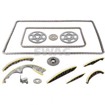 Kit de cadena de distribución completa SWAG 33 10 4462 (transmisión por cadena con rodillos y piñones)