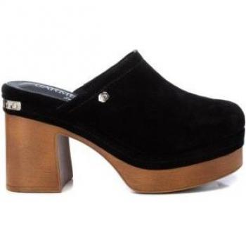 Zuecos Carmela Negros Mujer Elegancia y Comodidad