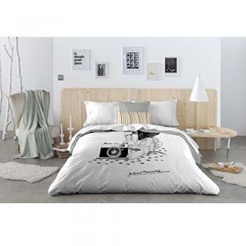 DOLORES PROMESAS Funda NORDICA Cremallera 240x220 Camara & Tula Negro