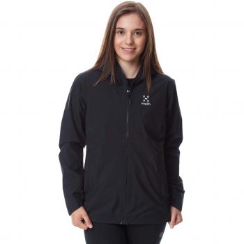 Haglöfs Korp Proof Chaqueta de mujer con capucha azul océano - Talla S