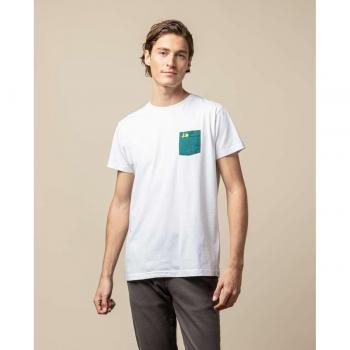 Camiseta Pocket Tent Blanca Scotta