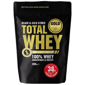 GoldNutrition Total Whey Frambuesa Plátano - 260 gr