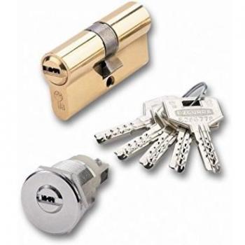 Ezcurra M78160 - Cilindro de seguridad cromo ds15/60