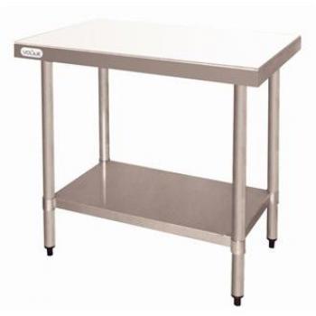Mesa de Trabajo Inoxidable con Tabla de Corte 900x600 mm - Vogue CB911
