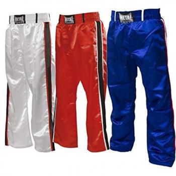 Black Full-Length Jogging Pants with 2 Stripes - Metal Boxe