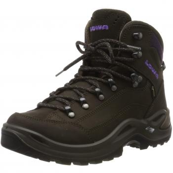Botas de montaña Lowa Renegade GTX® para mujer, color marrón, con membrana Gore-Tex, diseño medio