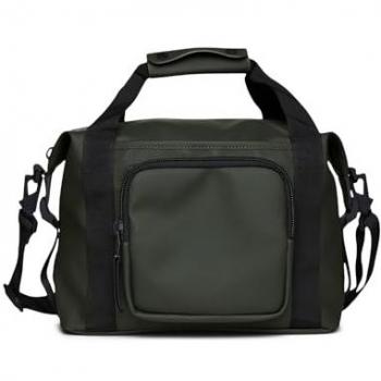 Rains Texel Kit Bag - Green, Waterproof Utility Bag, Compact Design with Multiple Pockets, Detachable Shoulder Strap, Size: One Size, Female