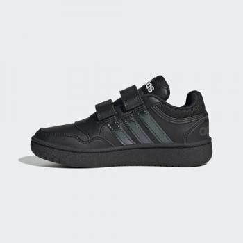 Zapatillas Adidas Hoops 3.0 CF Negras para Niños