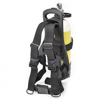 Arnés de Mochila para Tanque 5L con Tirantes y Hebillas, Color Negro