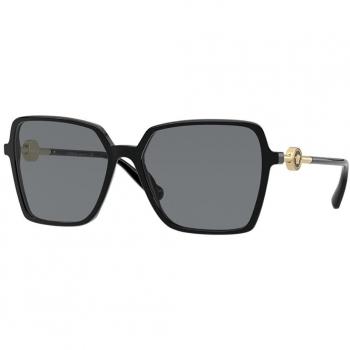 Versace VE4396F Asian Fit GB1/87 Women’s Sunglasses Black Size 58