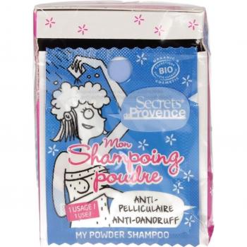Champú en Polvo Bio Anticaspa Secrets de Provence, 12 g