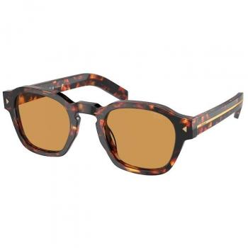 Prada PR A16S 14O60F Men's Sunglasses, Size 49, Panthos Shape, Havana Color