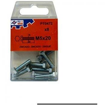 PROFER TOP - Tornillo Din933 C/Exag Zn C/6 Profer Top 5X40 Mm