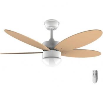 Cecotec EnergySilence Aero 4260 Ventilador de Techo con Luz 40W Naranja