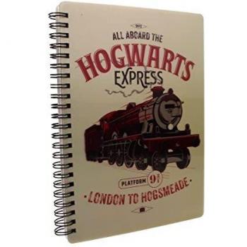 Libreta Harry Potter Hogwarts Express 3D Efecto Lenticular