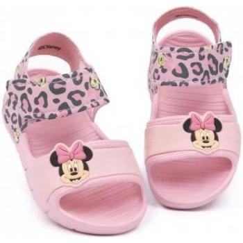 Disney Girls Minnie Mouse Pink Sandals Size 9 UK Child