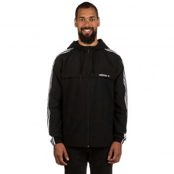 adidas 3Striped WB Sudadera, Hombre, Negro, XL