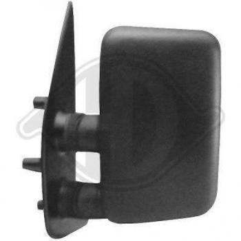 Espejo retrovisor DIEDERICHS 3481025, tipo: espejo retrovisor de coche, características: diseño específico para la instalación en vehículos, vidrio convexo para un mayor campo de visión, fácil instalación, ajuste manual o eléctrico (