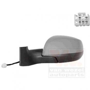 Espejo retrovisor VAN WEZEL 3702817 con ajuste eléctrico, calefacción, cristal convexo y carcasa pintable