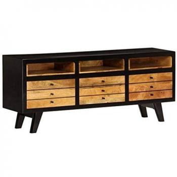 vidaXL Mueble para la TV Madera Mango 120x30x50 cm Centro Multiimedia Comedor