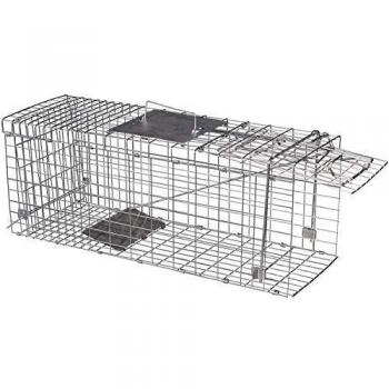TODOPETS Jaula Trampa Plegable Mediana 23 X 66 X 26 cm