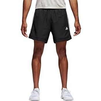 adidas ESS 3S Chelsea - Pantalón corto para hombre, color negro / blanco, talla S